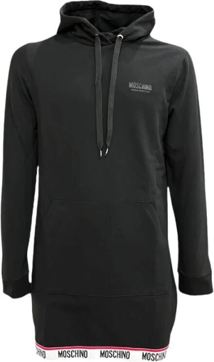 Moschino Hoodies & Sweatvesten Zwart Dames