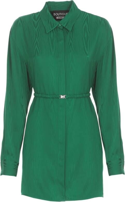 Moschino Dag skjortekjole , Groen, Dames