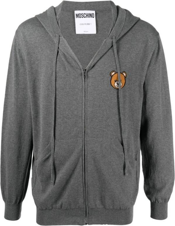 Moschino Doorritsbaar , Grijs, Heren