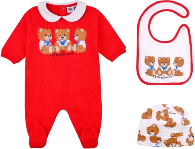 Moschino Bodysuits & Sets Rood unisex