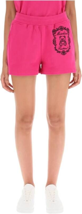 Moschino Korte broek , Paars, Dames