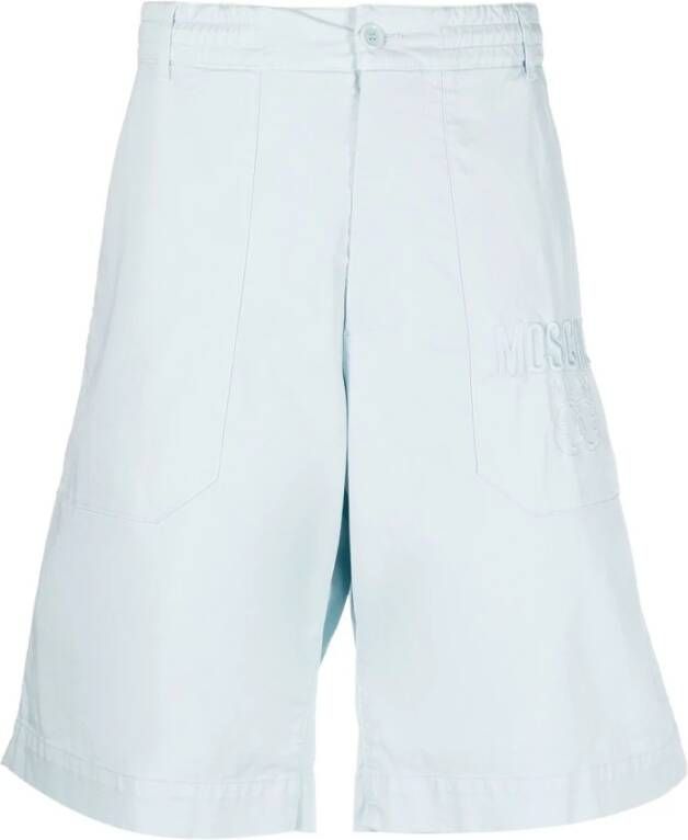 Moschino Lange korte broek , Blauw, Heren