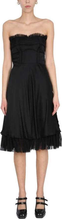 Moschino Lejlighed Dres , Zwart, Dames