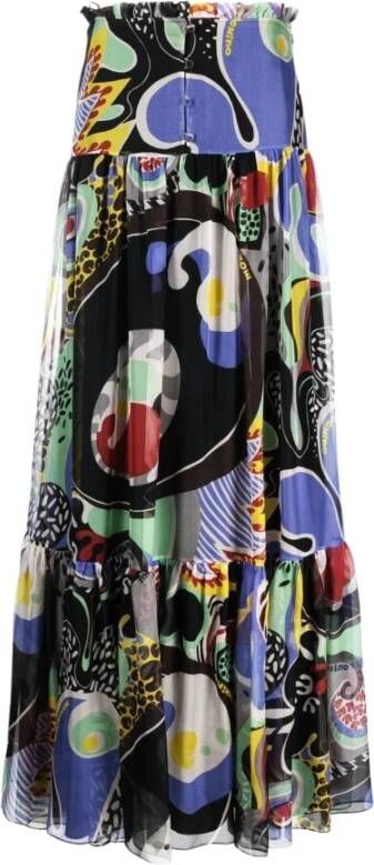 Moschino Maxi nederdel , Rood, Dames