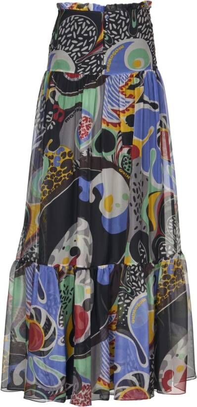 Moschino Maxi nederdel , Zwart, Dames