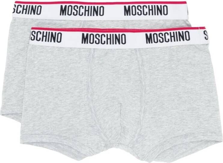 Moschino Boxershorts Grijs Heren