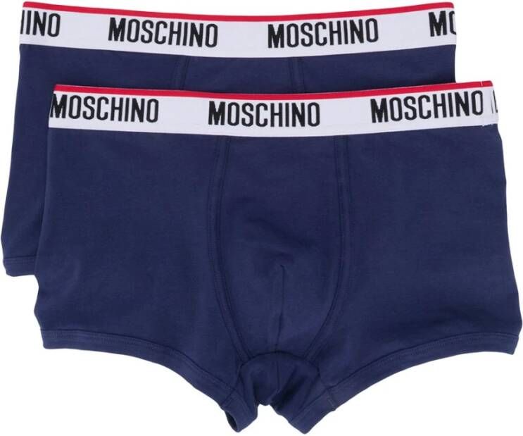 Moschino Onderkant , Blauw, Heren