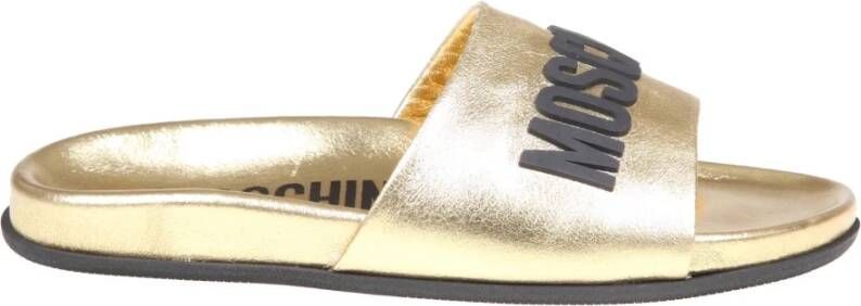 Moschino Schuifregelaars , Geel, Dames