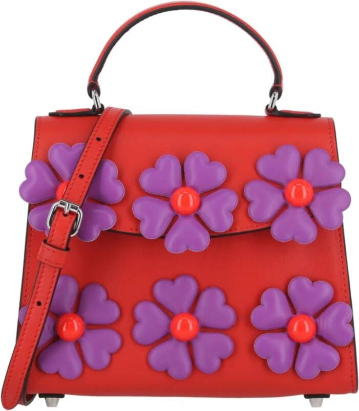 Moschino Shoulder Bags , Rood, Dames