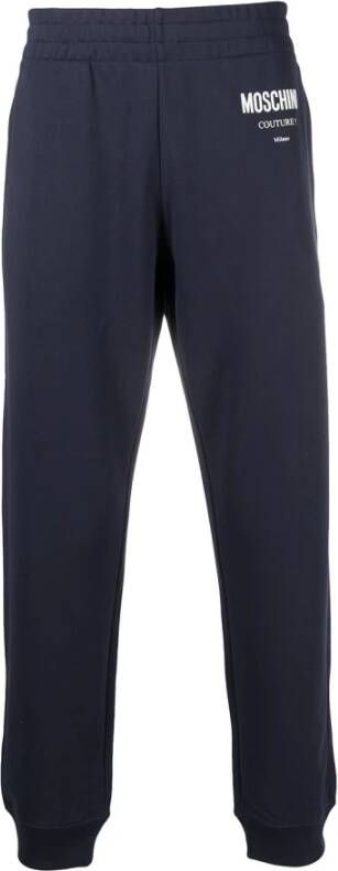 Moschino Sweatpants Blauw Heren