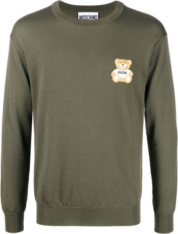 Moschino SweatShirt , Groen, Heren