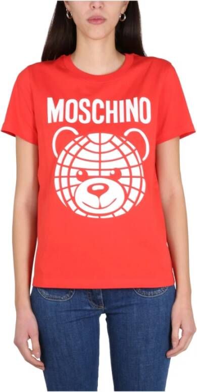 Moschino T shirts Rood Dames