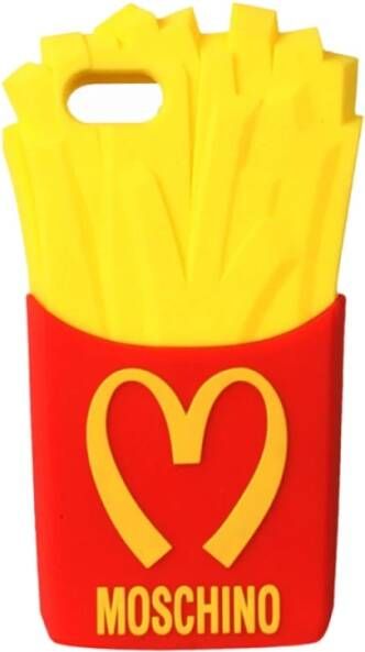 Moschino Telefoon accessoire , Rood, Unisex