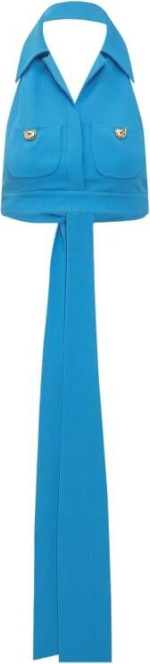 Moschino Shirts Blauw Dames