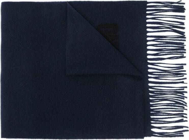 Moschino Wintersjaal , Blauw, Dames