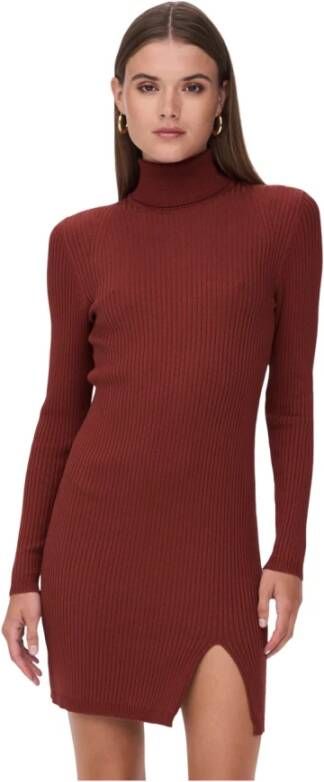 Only Gebreide jurken , Rood, Dames