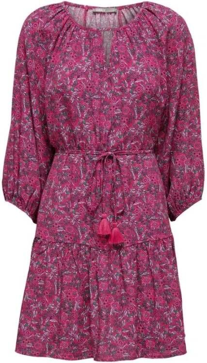 Only Casual kleedjes Roze Dames