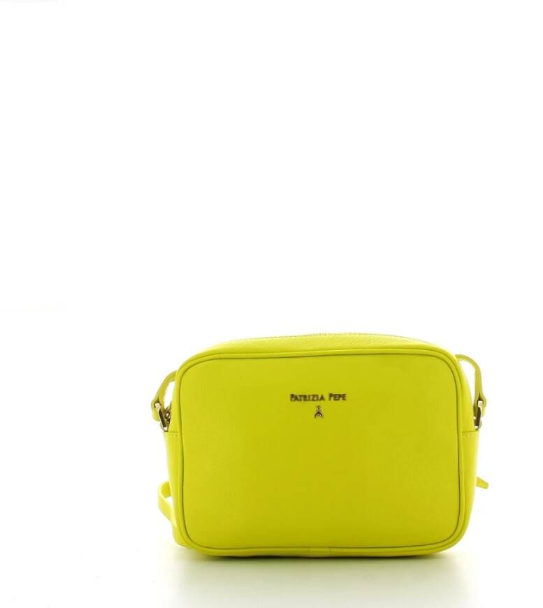 PATRIZIA PEPE Crossbody zak , Geel, Dames