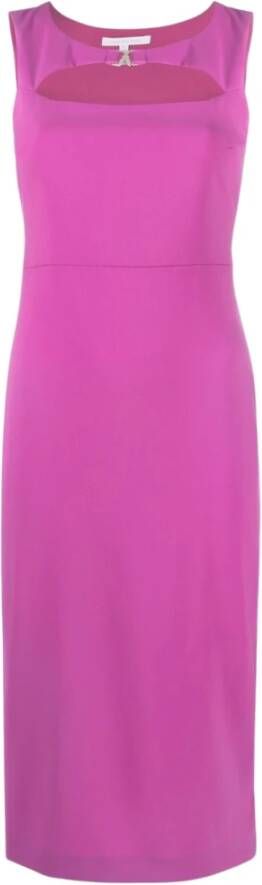 PATRIZIA PEPE Dag Midi jurk , Paars, Dames