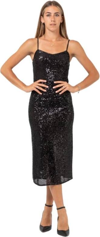 PATRIZIA PEPE Casual kleedjes Zwart Dames