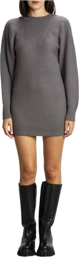 PATRIZIA PEPE Kleedjes Grijs Dames