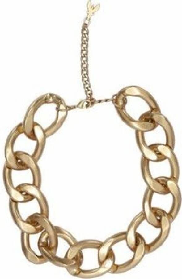 PATRIZIA PEPE Maxi ketting 8Ja373/M008 kettinggoud , Geel, Dames