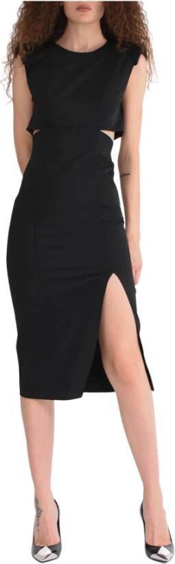 PATRIZIA PEPE Casual kleedjes Zwart Dames