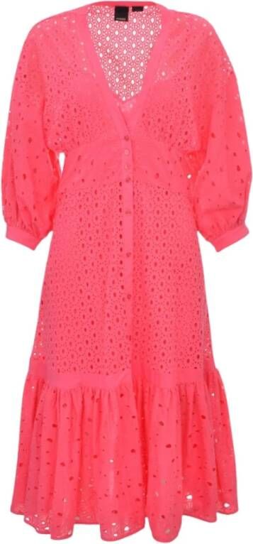 pinko Acireale jurk , Roze, Dames
