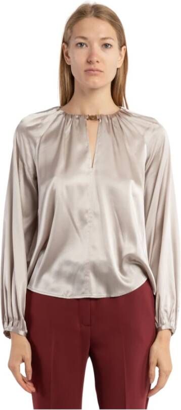 pinko Blouse 1g188J_Zr64 i23 Famatin , Grijs, Dames