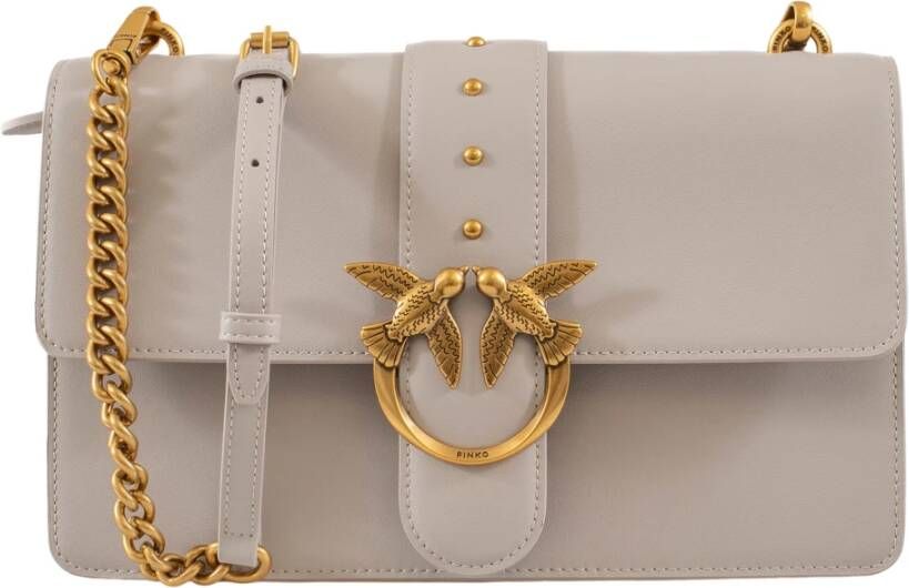 pinko Schoudertassen Grijs Dames