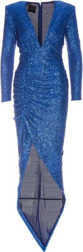 pinko Kleedjes Blauw Dames