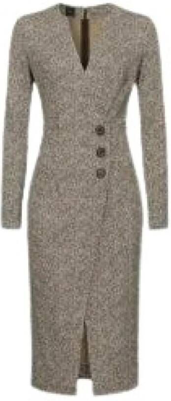 pinko Casual kleedjes Grijs Dames
