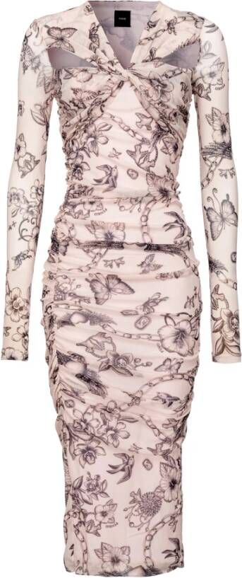 pinko Casual kleedjes Beige Dames