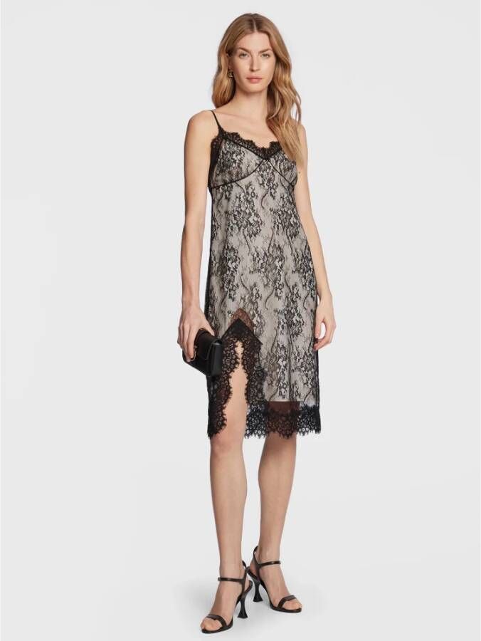 pinko Midi Dresses , Grijs, Dames