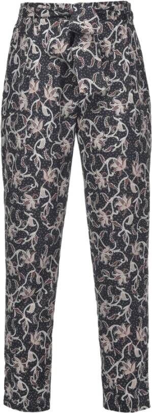 pinko Piccolo Ramage broek , Grijs, Dames