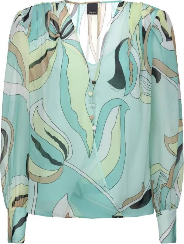 pinko Longsleeve shirts Groen Dames