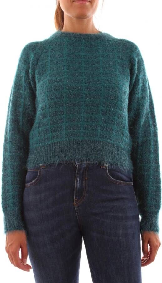 pinko Mojito Fluffy Misto Pullover , Groen, Dames