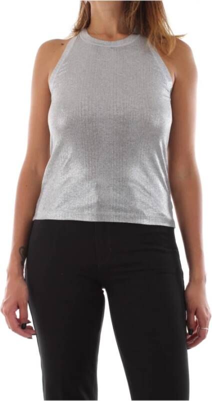 pinko Tanktops om 7 Ii8 te evalueren , Grijs, Dames