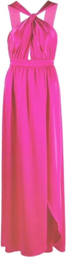 pinko Women Clothing Dress Fuchsia Ss23 , Roze, Dames