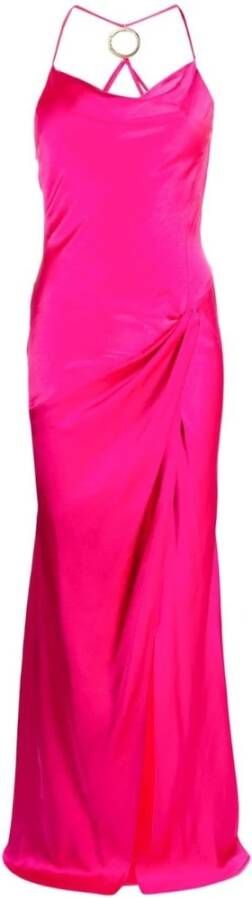 pinko Women Clothing Dress Fuchsia Ss23 , Roze, Dames