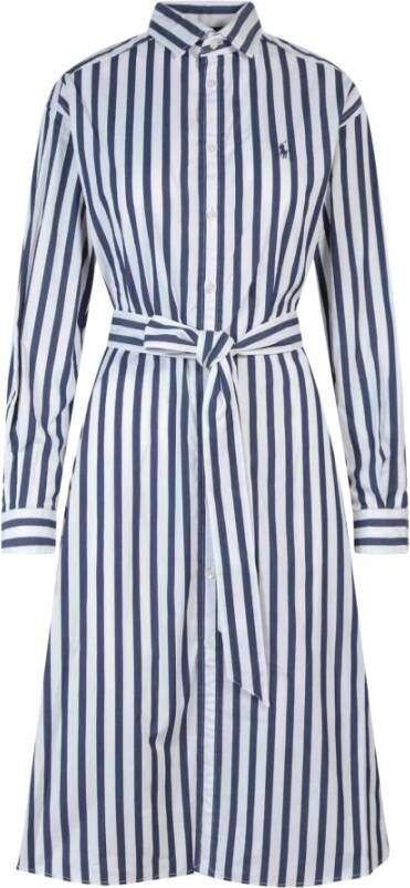 Ralph Lauren Dag Midi jurk , Blauw, Dames