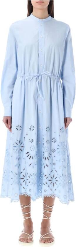 Ralph Lauren Dag Midi jurk , Blauw, Dames