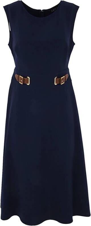 Ralph Lauren Dag Midi jurk , Blauw, Dames
