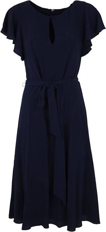 Ralph Lauren Dag Midi jurk , Blauw, Dames