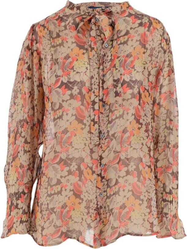 Ralph Lauren Longsleeve shirts Rood Dames