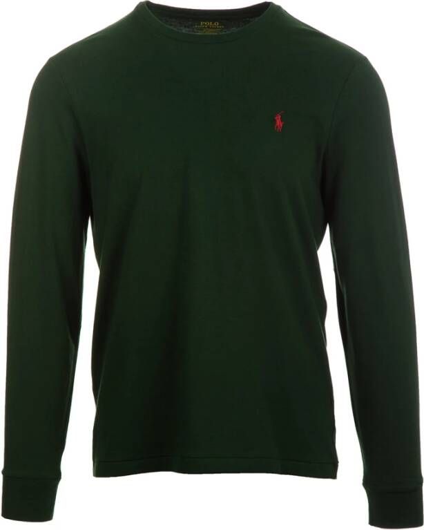 Ralph Lauren Topje met lange mouwen , Groen, Heren