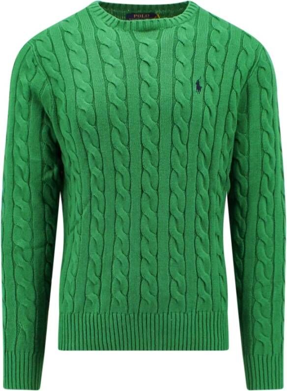 Ralph Lauren Truien met ronde hals , Groen, Heren