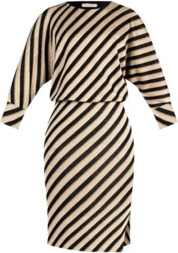 RINASCIMENTO Midi Dresses , Beige, Dames