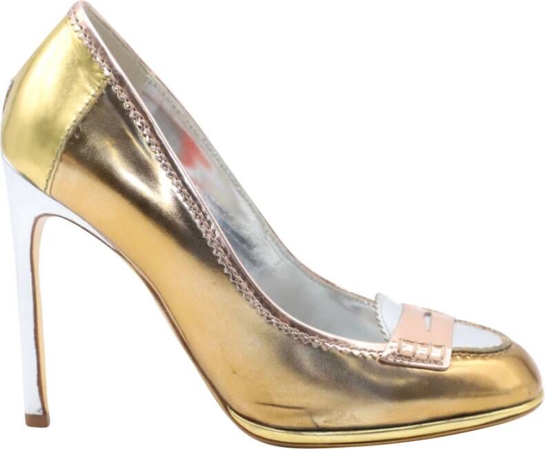 Saint Laurent Vintage Hakken , Geel, Dames
