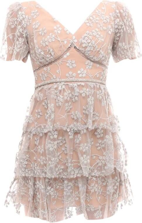 Self Portrait Feestkleedjes Grijs Dames